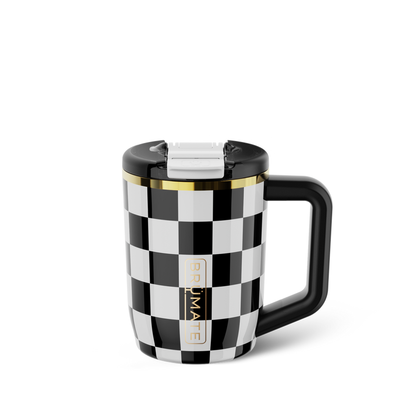 Muv 15oz | Black & White Checker